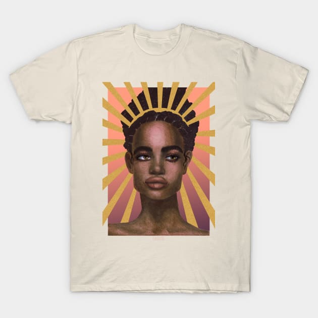 golden crown T-Shirt by Sharaful